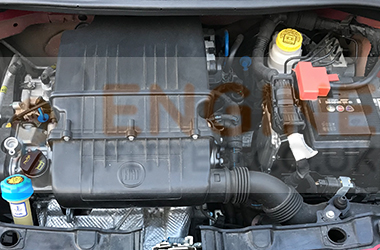 Reconditioned Fiat engine fitted