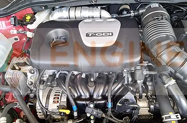 Reconditioned Hyundai engine fitted