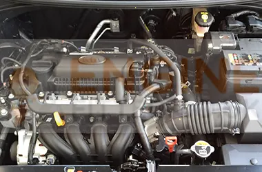 Reconditioned Kia engine fitted
