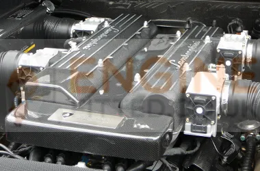 Reconditioned Lamborghini engine fitted