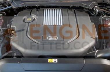Reconditioned Land Rover engine fitted