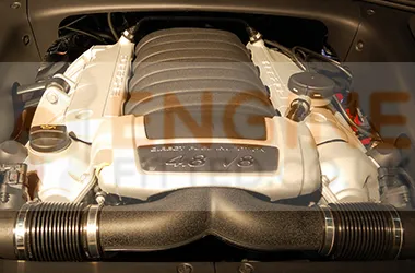 Reconditioned Porsche engine fitted