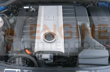Reconditioned Skoda engine fitted