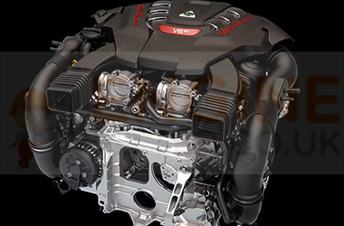 Reconditioned Alfa Romeo Giulia engine fitted
