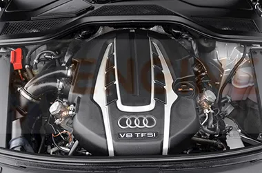 Reconditioned Audi A8 engine fitted