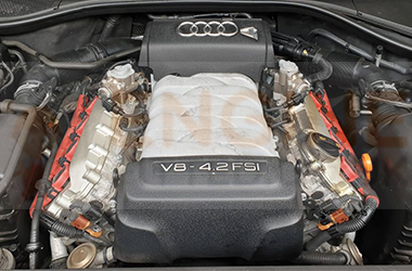 Reconditioned Audi Q7 engine fitted