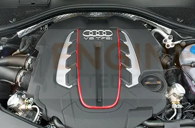 Reconditioned Audi S6 engine fitted
