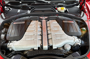 Reconditioned Bentley Continental Convertible engine fitted