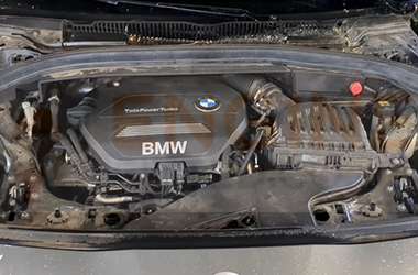 Reconditioned Bmw 214d Diesel engine fitted