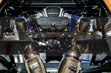 Reconditioned Mclaren 540c engine fitted