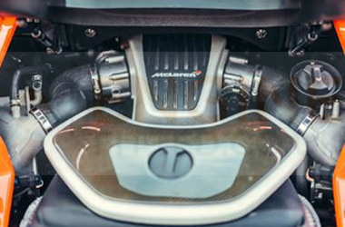 Reconditioned Mclaren 650s engine fitted