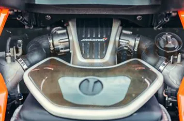 Reconditioned Mclaren 650s engine fitted
