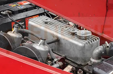 Reconditioned Mg Tf engine fitted