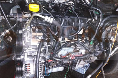 Reconditioned Nissan Interstar Diesel Van engine fitted
