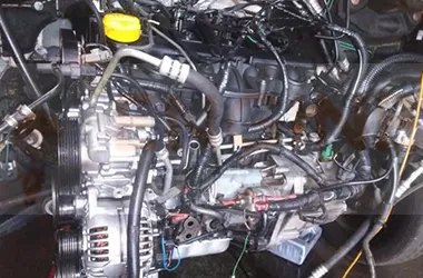 Reconditioned Nissan Interstar Diesel Van engine fitted